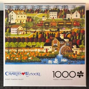 Buffalo Games - Charles Wysocki - Honey Pumpkin Valley - 1000 Piece Jigsaw Puzzl